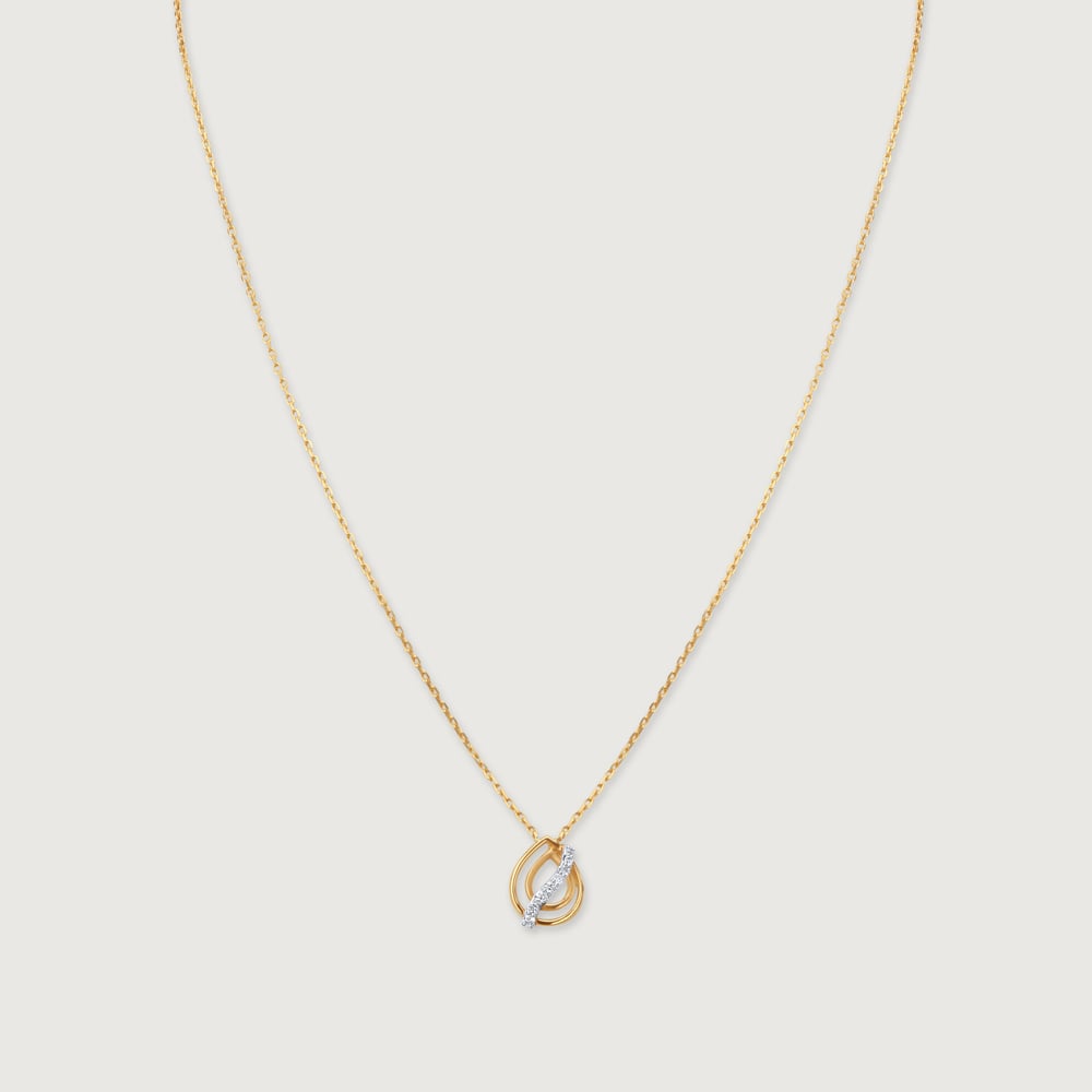 Tangled Grace Diamond Necklace,,hi-res image number null