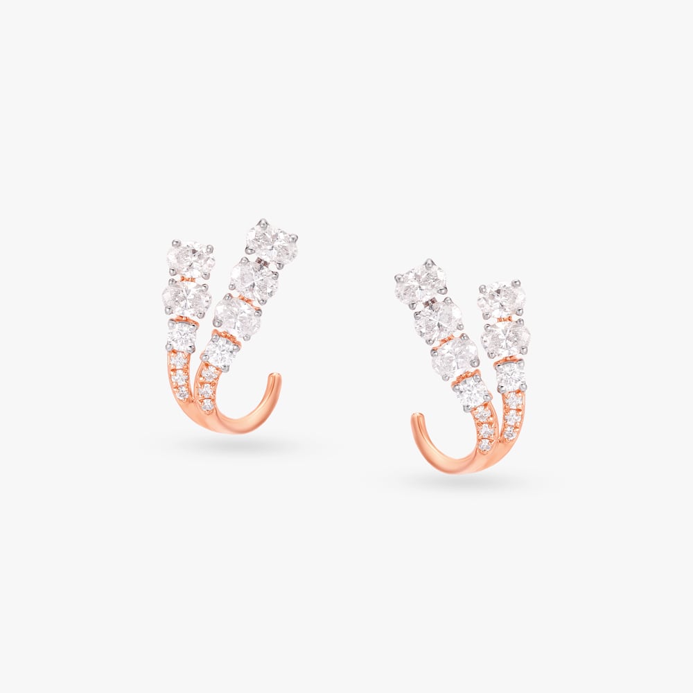 Dazzling Diamond Stud Earrings,,hi-res image number null