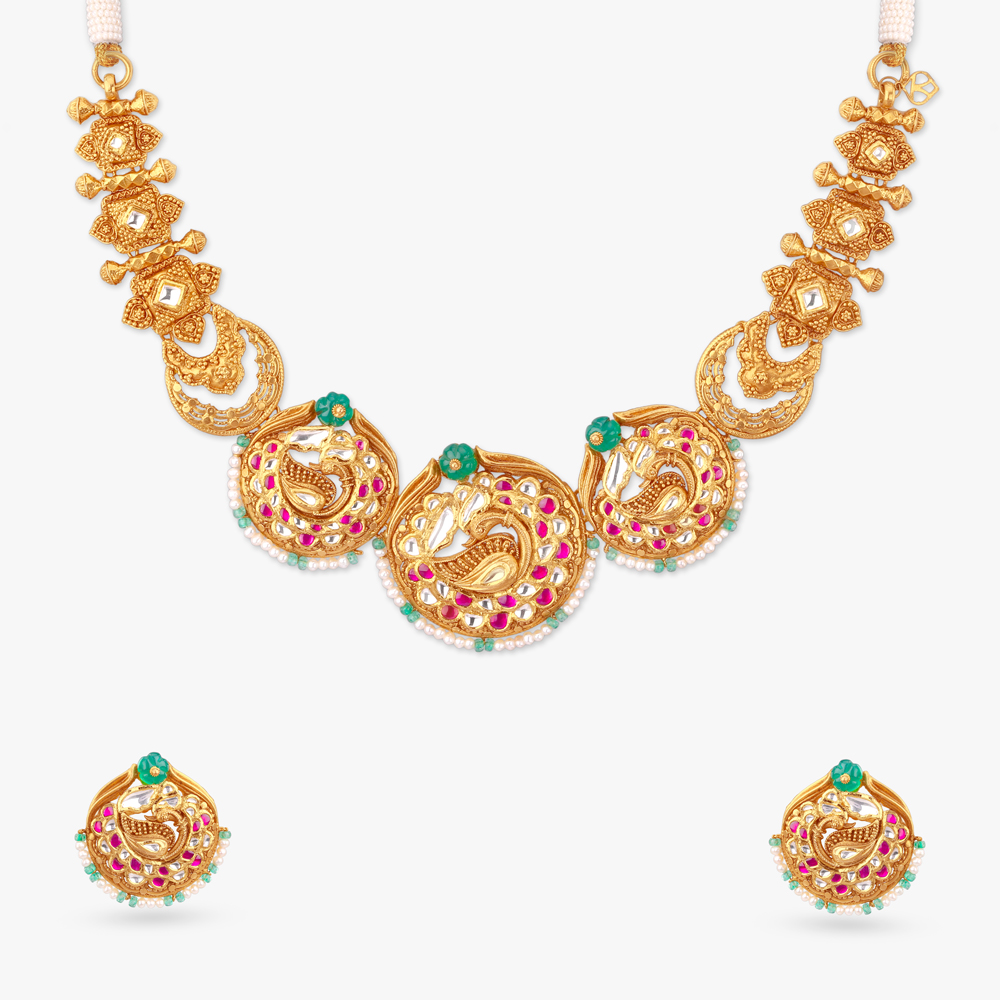 Nesting Majesty Gold Necklace Set,,hi-res image number null