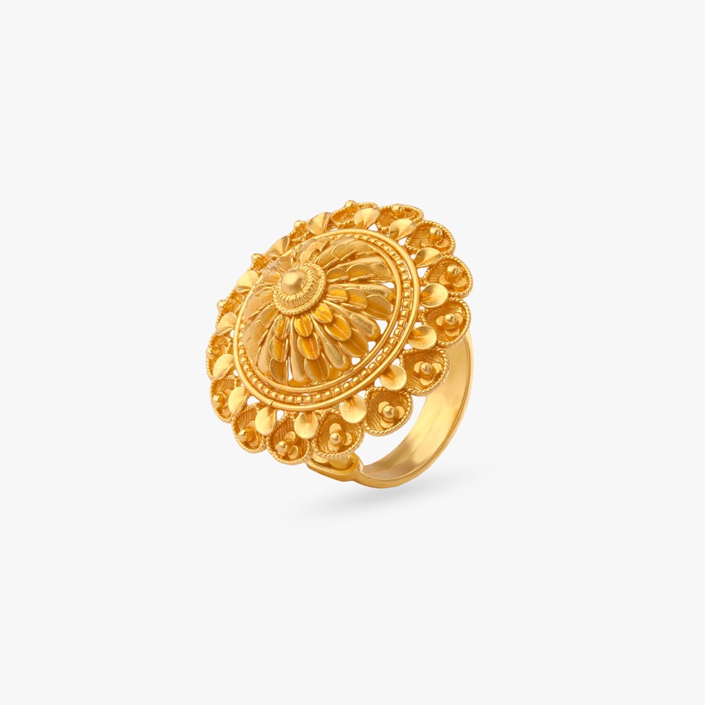 

Majestic Dome Gold Ring