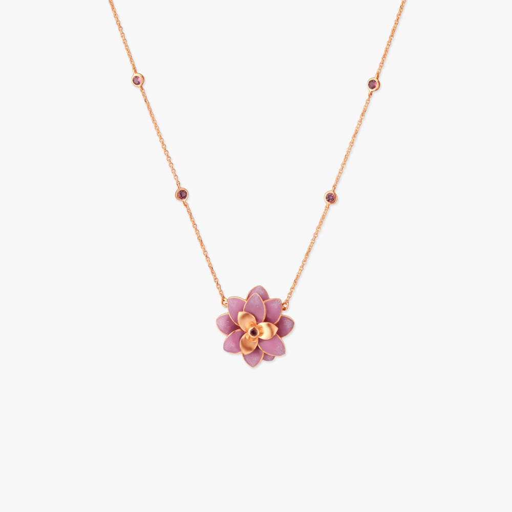Blossom Trail Tourmaline Pendant with Chain,,hi-res image number null