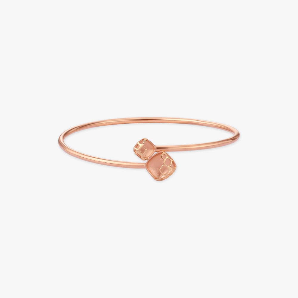 Modern Mosaic Gold Bangle,,hi-res image number null