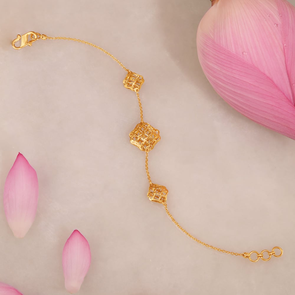 Simple Geometric Bracelet,,hi-res image number null