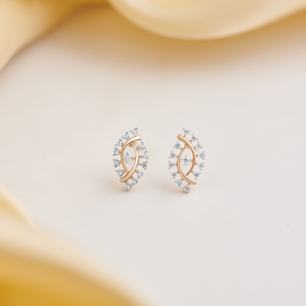 Dainty Beauty Diamond Pendant and Earrings Set