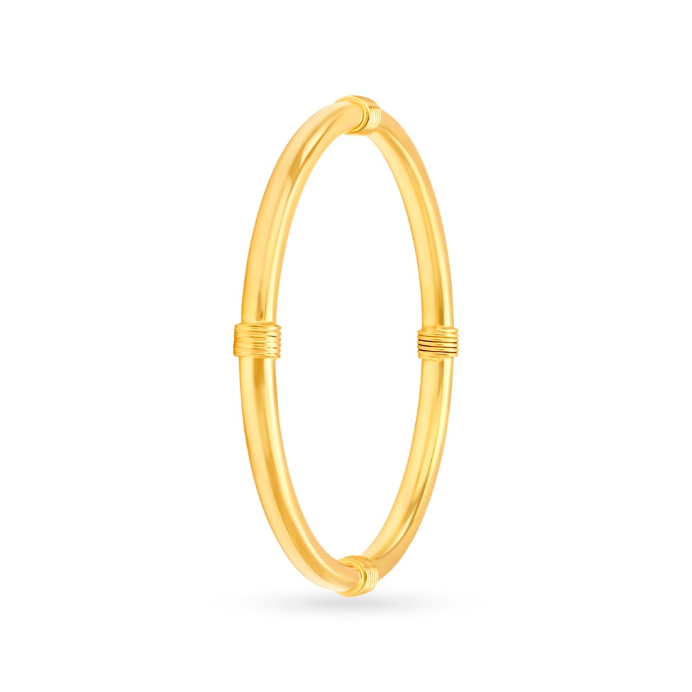Elegant Gold Bangle,,hi-res image number null