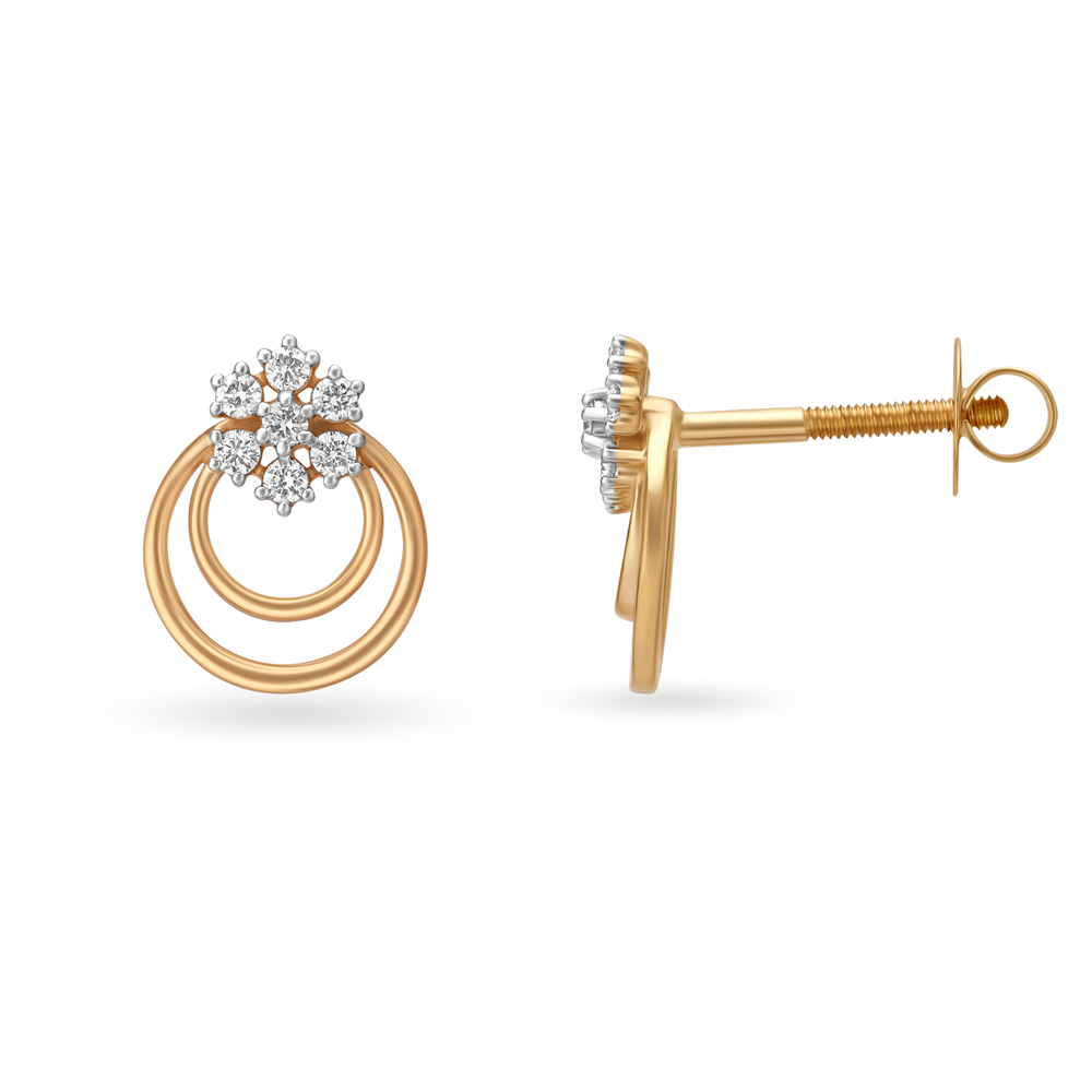 Spectacular Diamond Stud Earrings,,hi-res image number null