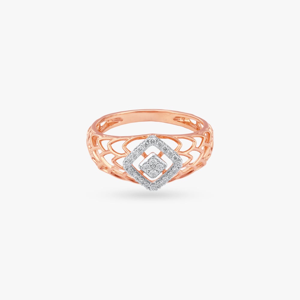 Frame Flare Diamond Ring,,hi-res image number null