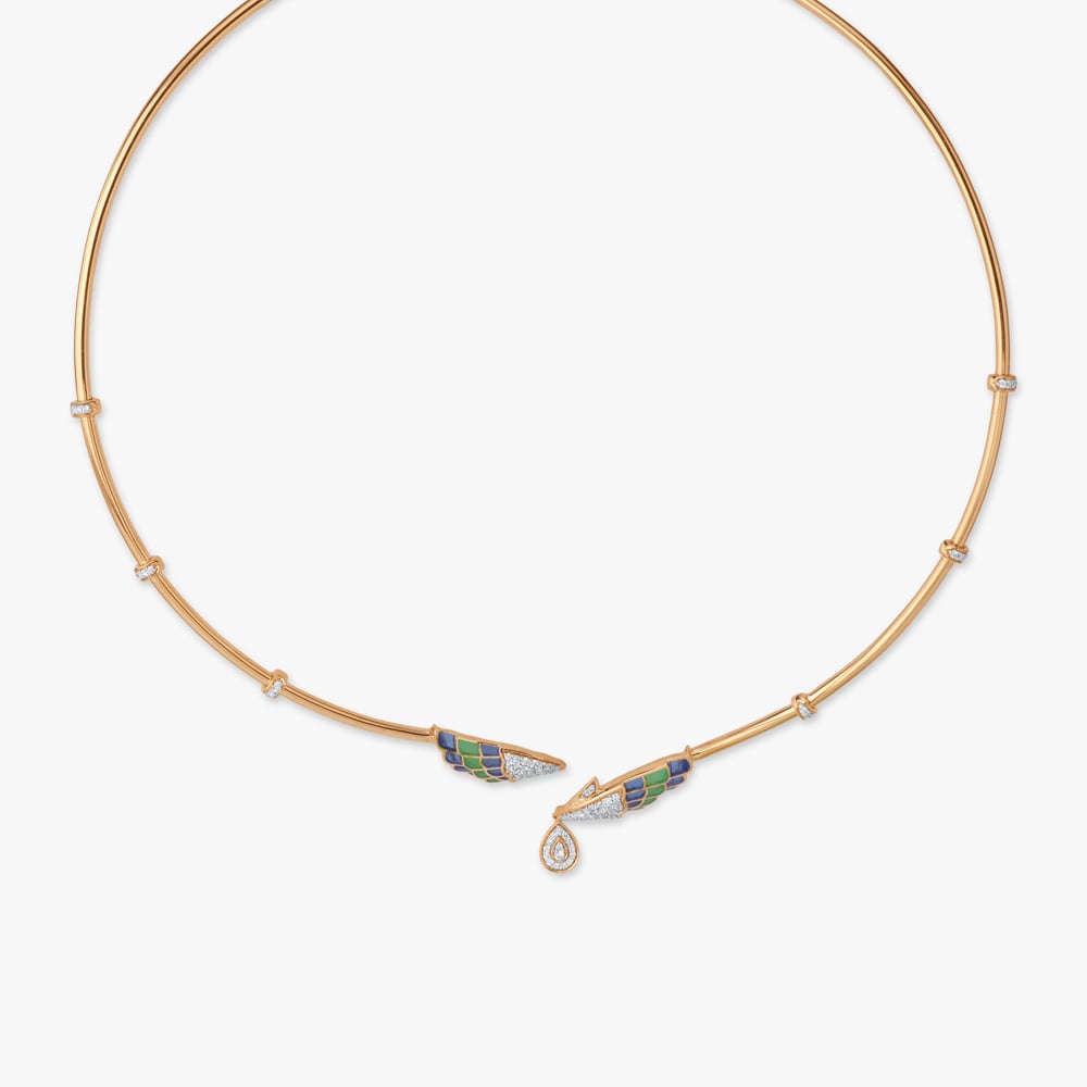 

Soaring Wings Diamond Necklace