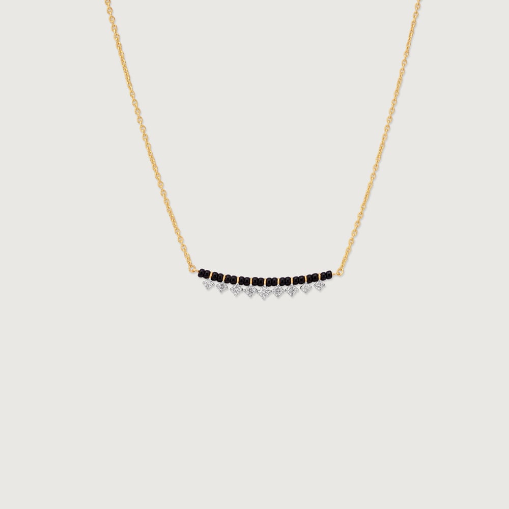 Delicate Dancing Diamond Mangalsutra,,hi-res image number null