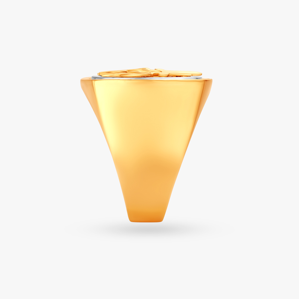 Reindeer Signet Ring for Men,,hi-res image number null