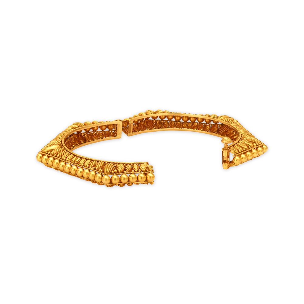 Classy Geometric Stamp Work Bangle,,hi-res image number null