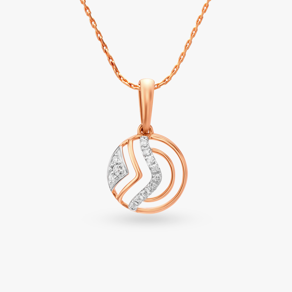 Echo Gleam Diamond Pendant,,hi-res image number null