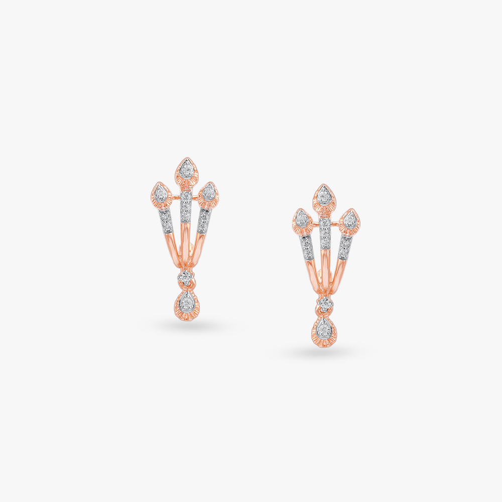 Blush Bloom Diamond Necklace Set,,hi-res image number null