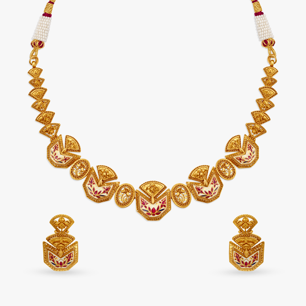 Sheetal Shwet Necklace Set,,hi-res image number null
