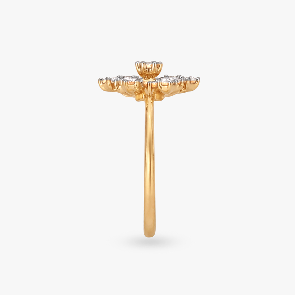 Glittering Diamond Finger Ring,,hi-res image number null