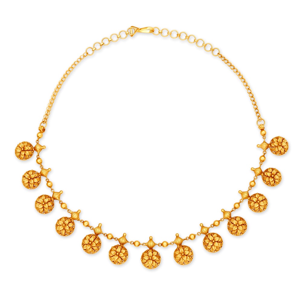 Surreal Gold Necklace Set,,hi-res image number null