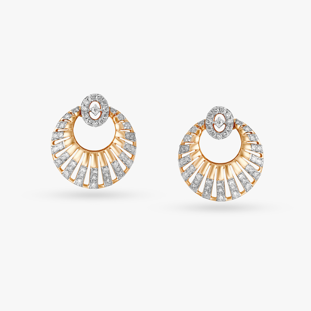 Classic Glam Diamond Pendant and Earrings Set,,hi-res image number null