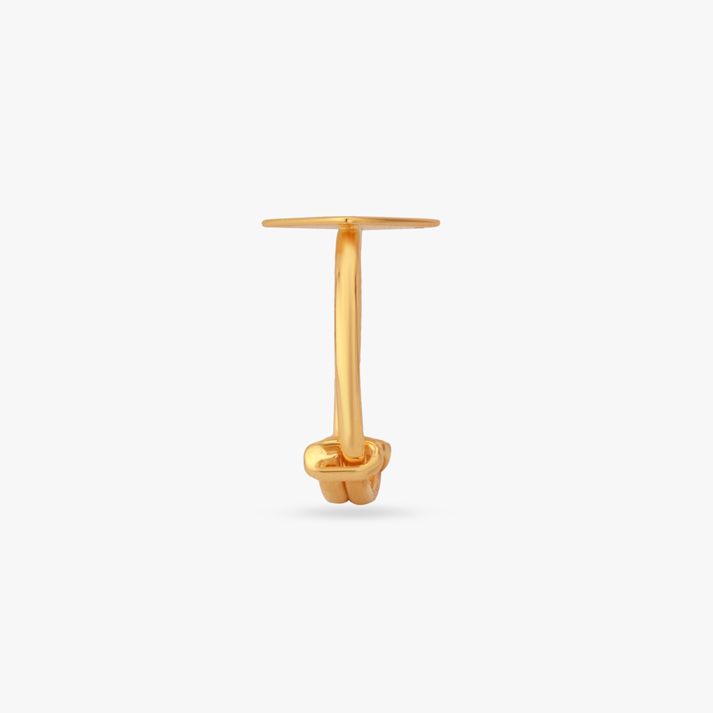 Love Frame Gold Ring for Kids,,hi-res image number null