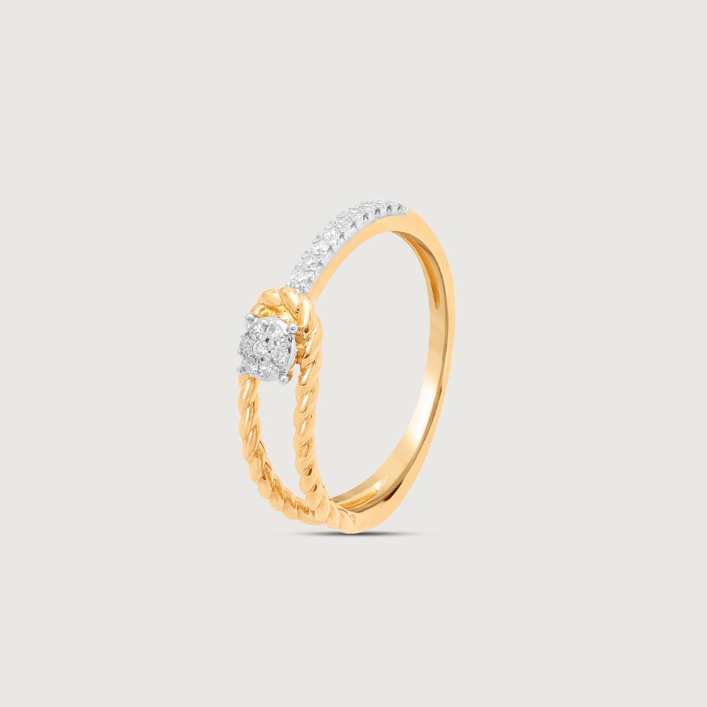 Braided Promise Diamond Ring,,hi-res image number null