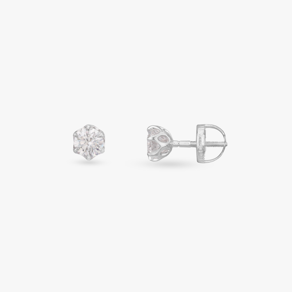 Resplendent Dazzle Solitaire Earrings,,hi-res image number null