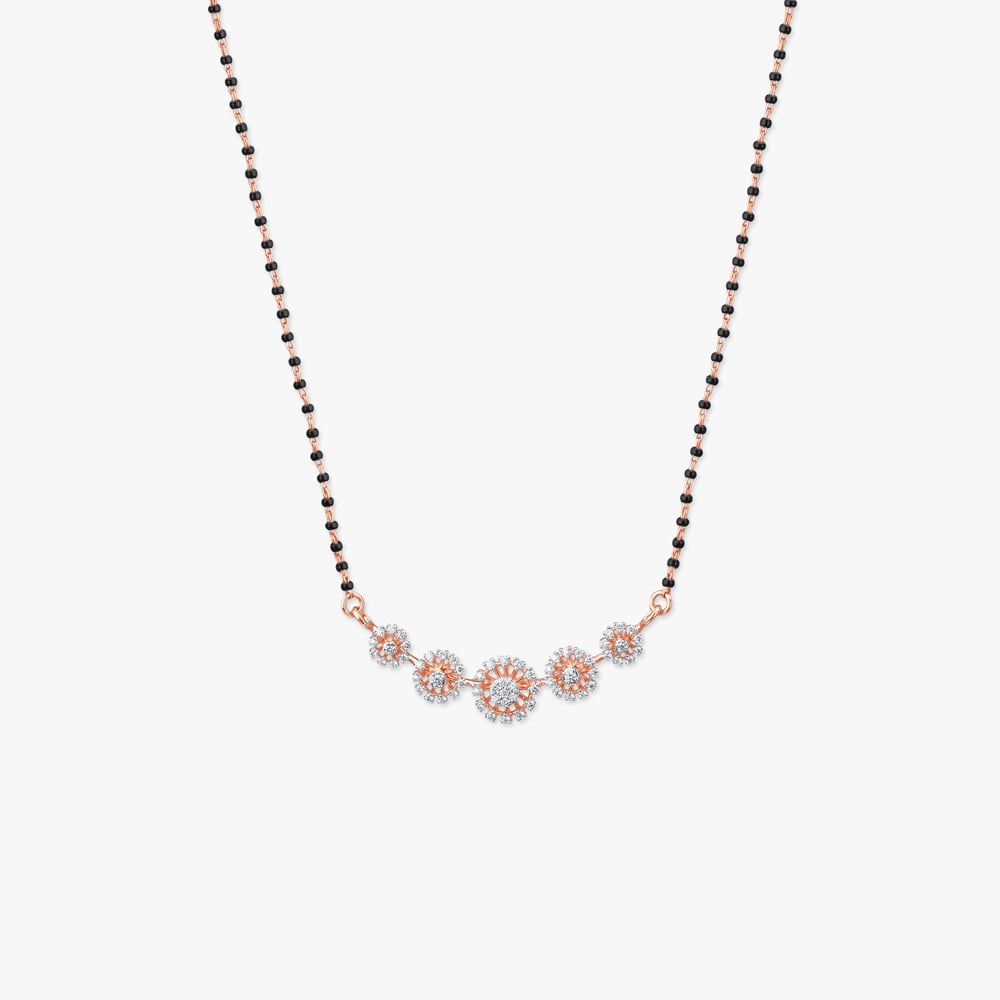 Eternal Blossom Diamond Mangalsutra,,hi-res image number null