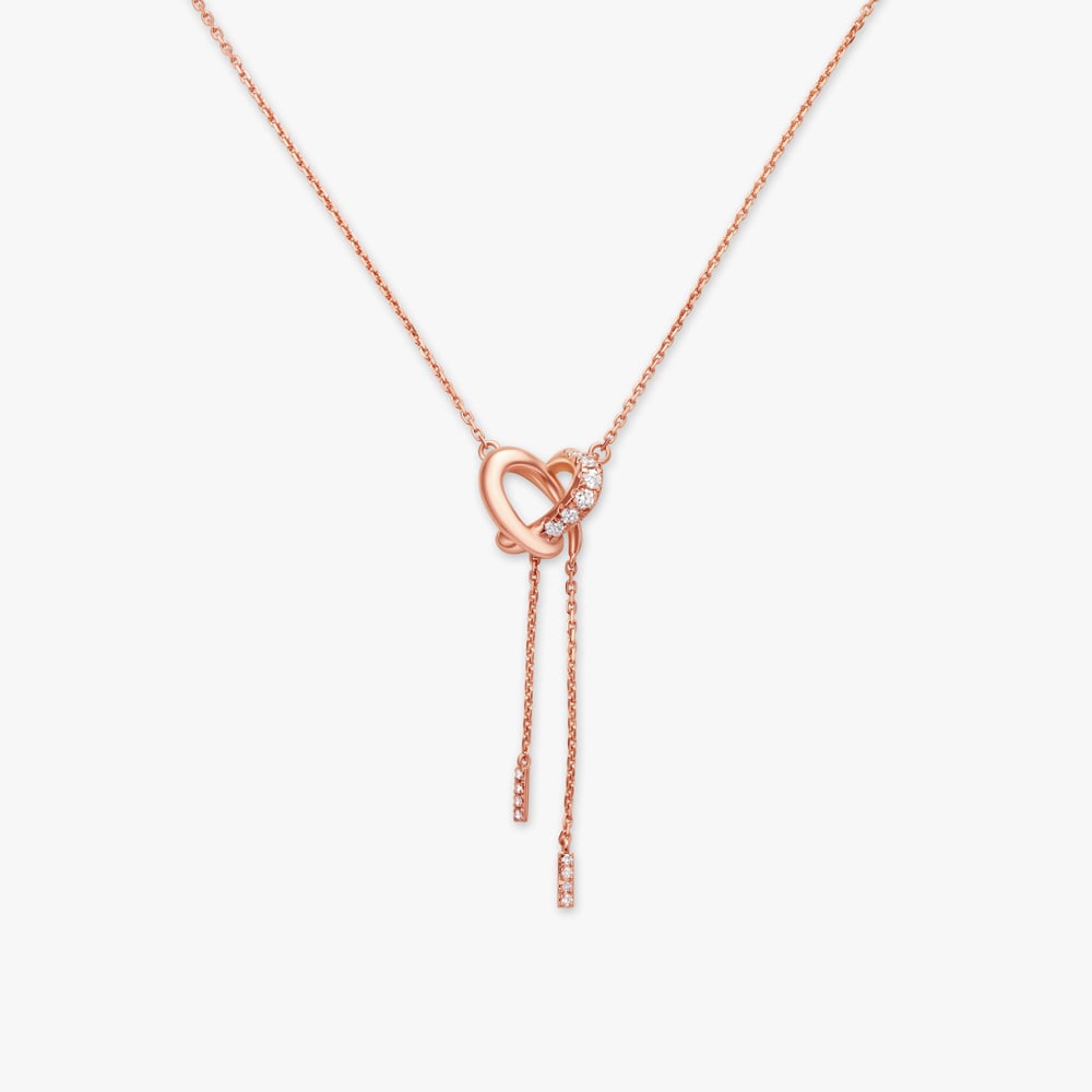 Hearts Aglow Diamond Necklace