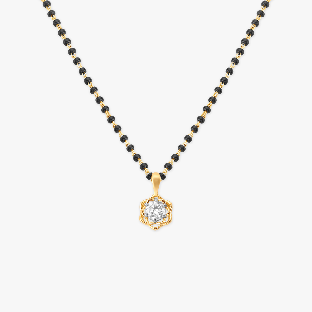Tanishq single diamond mangalsutra deals