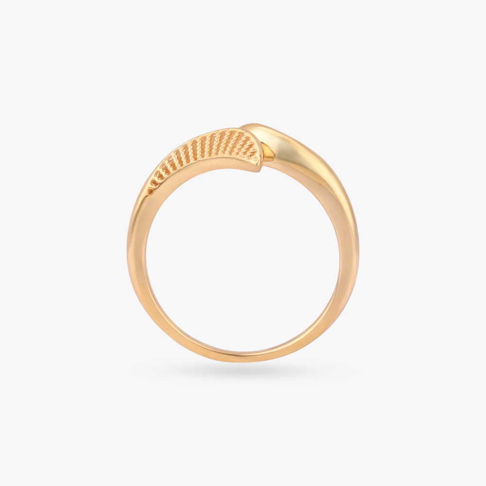 Twin Wing Gold Ring,,hi-res image number null