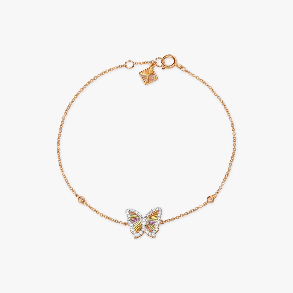 Aurora Wings Diamond Bracelet,,hi-res image number null