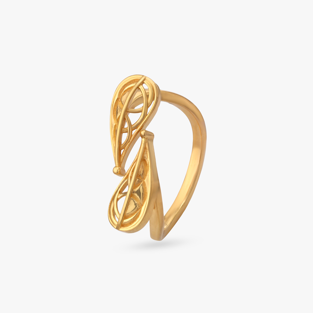 Infinite Weave Gold Ring,,hi-res image number null