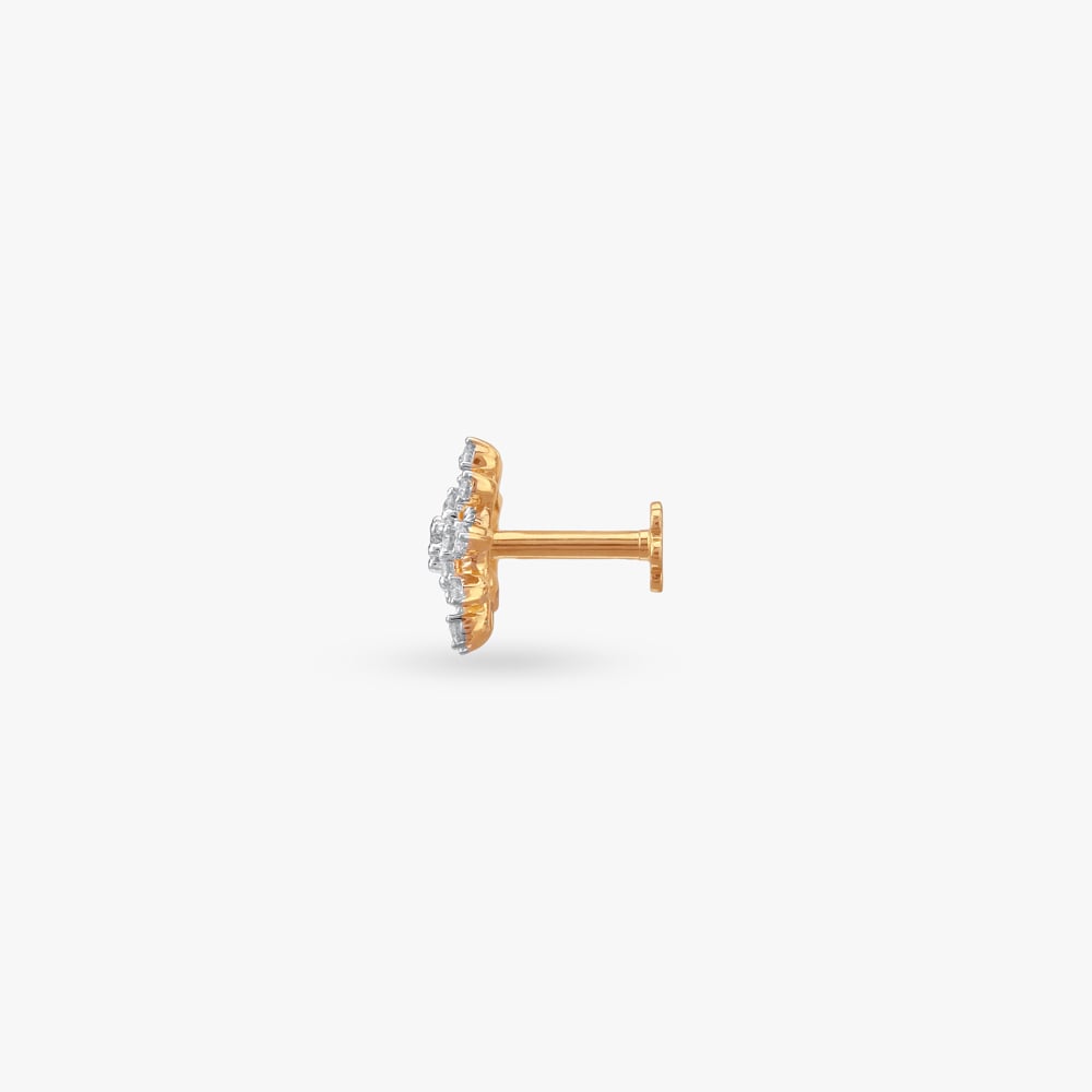 Daylight Dazzle Diamond Nose Pin,,hi-res image number null