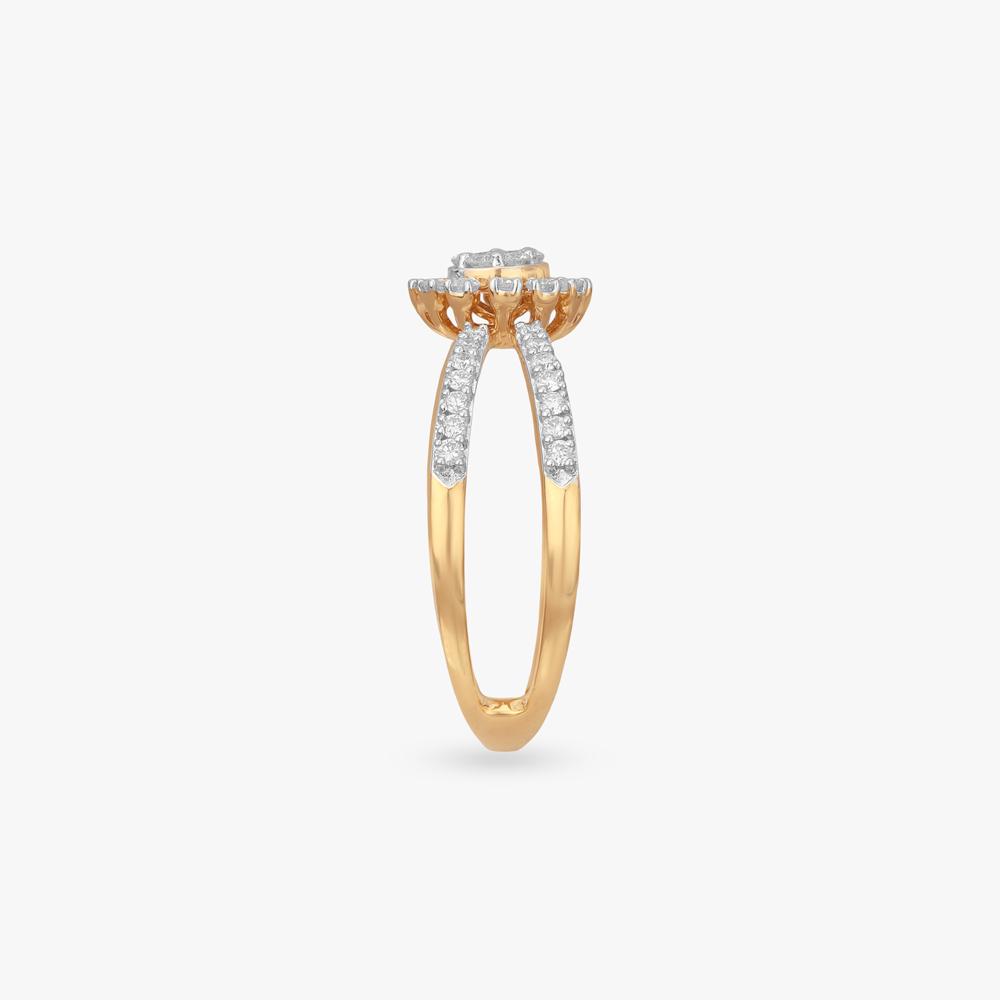 Sunburst Glow Diamond Ring,,hi-res image number null