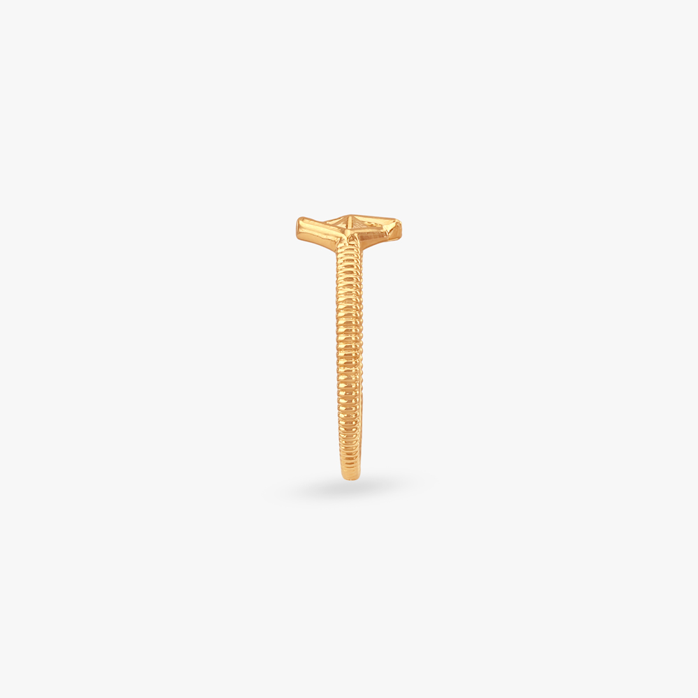 Heritage Edge Gold Ring,,hi-res image number null