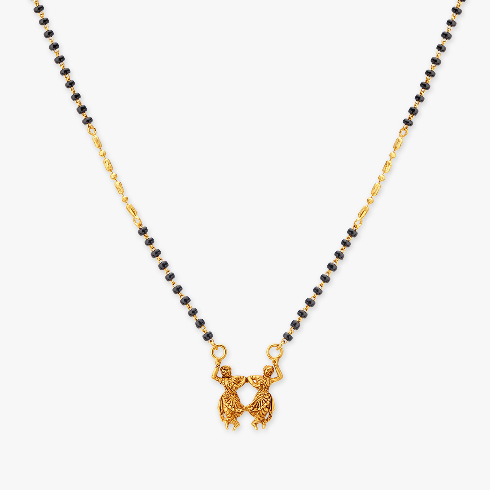 Contemporary Charm Gold Mangalsutra,,hi-res image number null