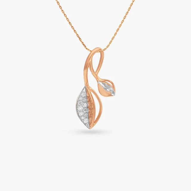 Silent Vein Diamond Pendant,,hi-res image number null