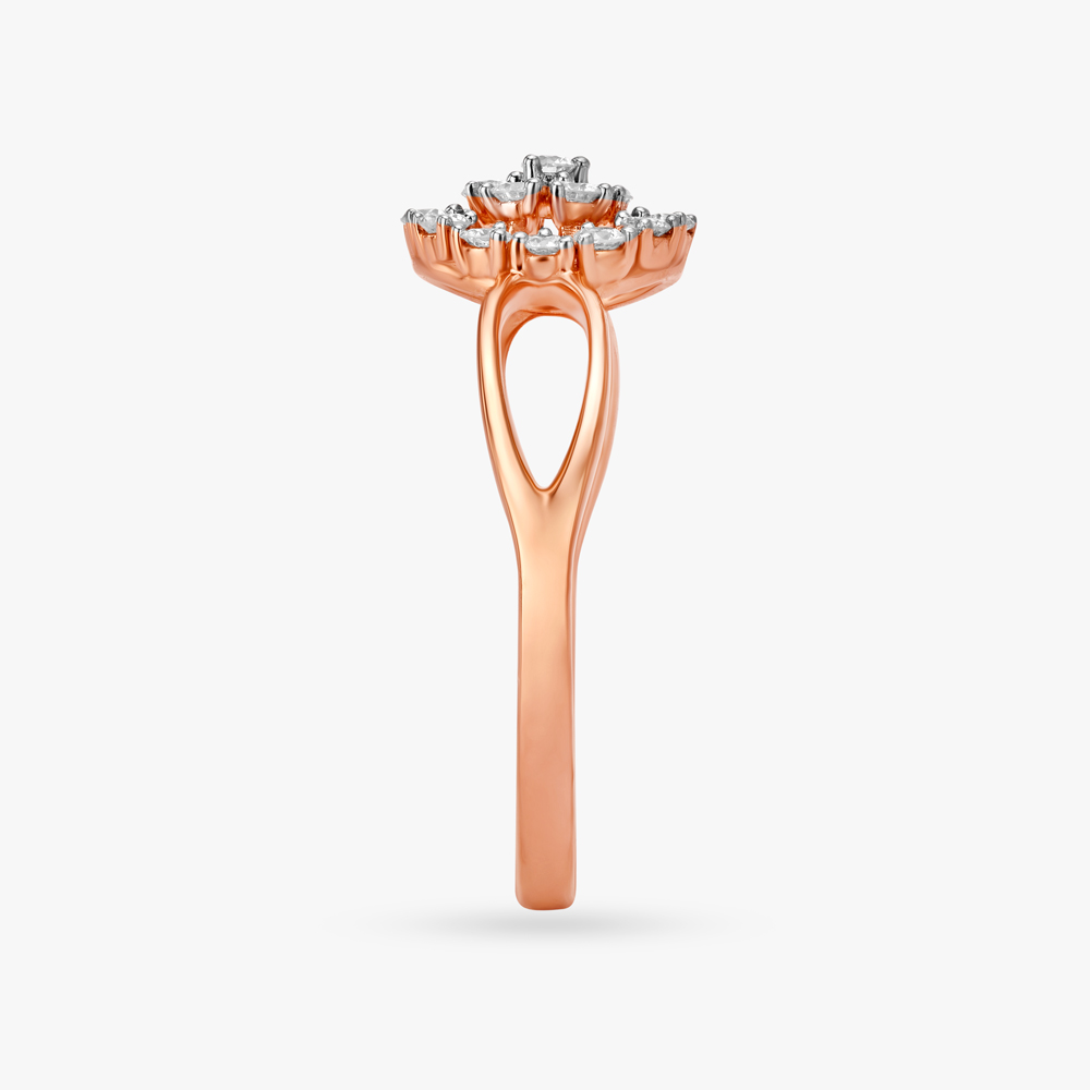 Magnificent Flower Diamond Ring,,hi-res image number null