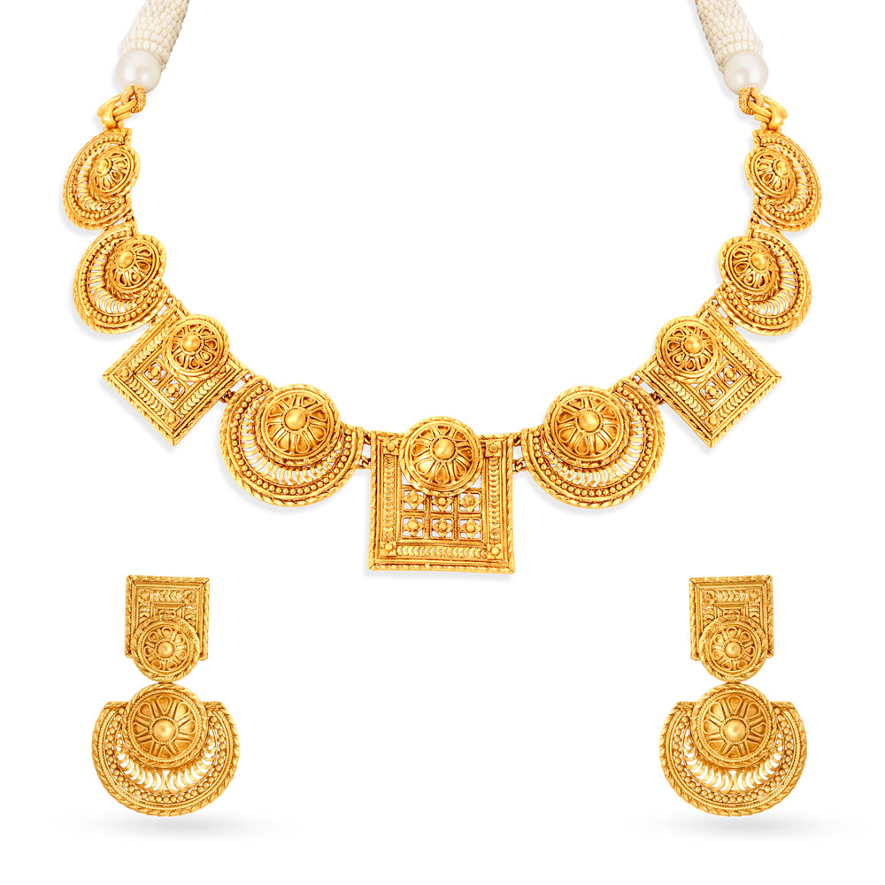 Ornate Charming Necklace Set,,hi-res image number null