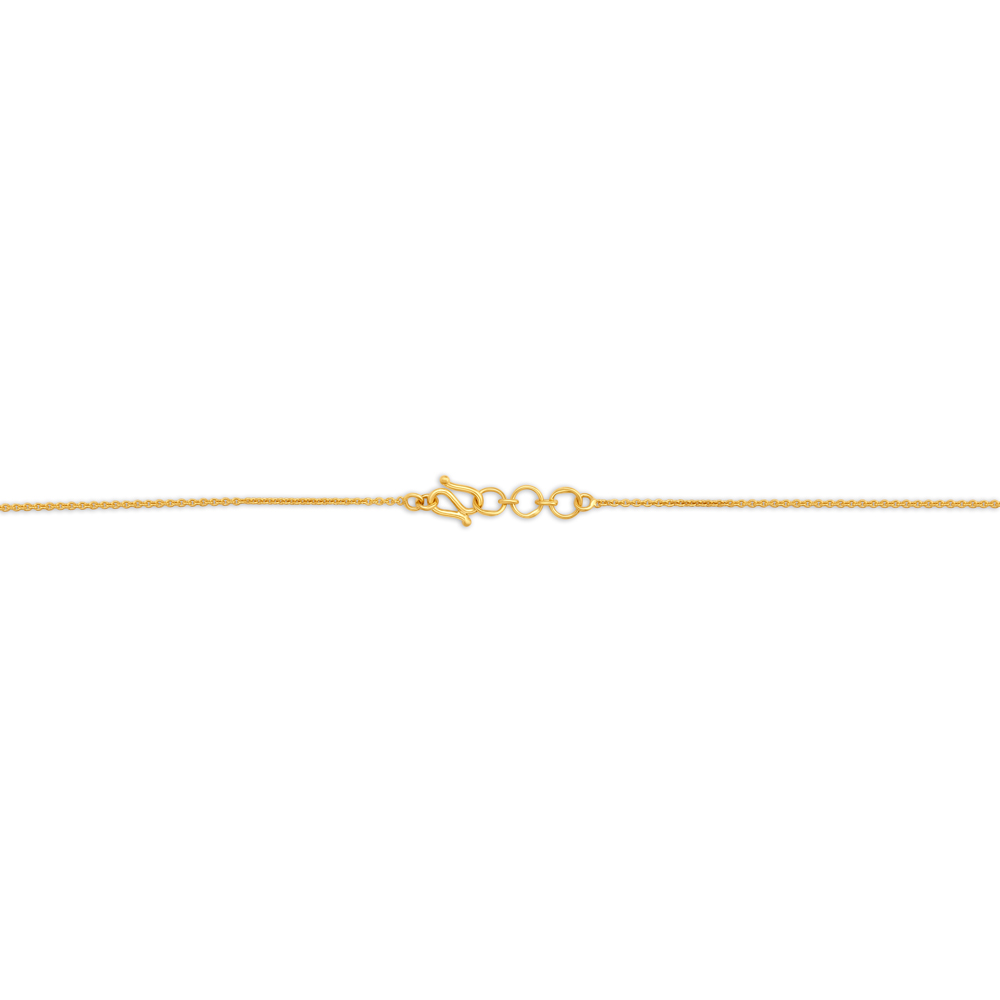 Rotatable Heart Gold Pendant with Chain for Kids,,hi-res image number null