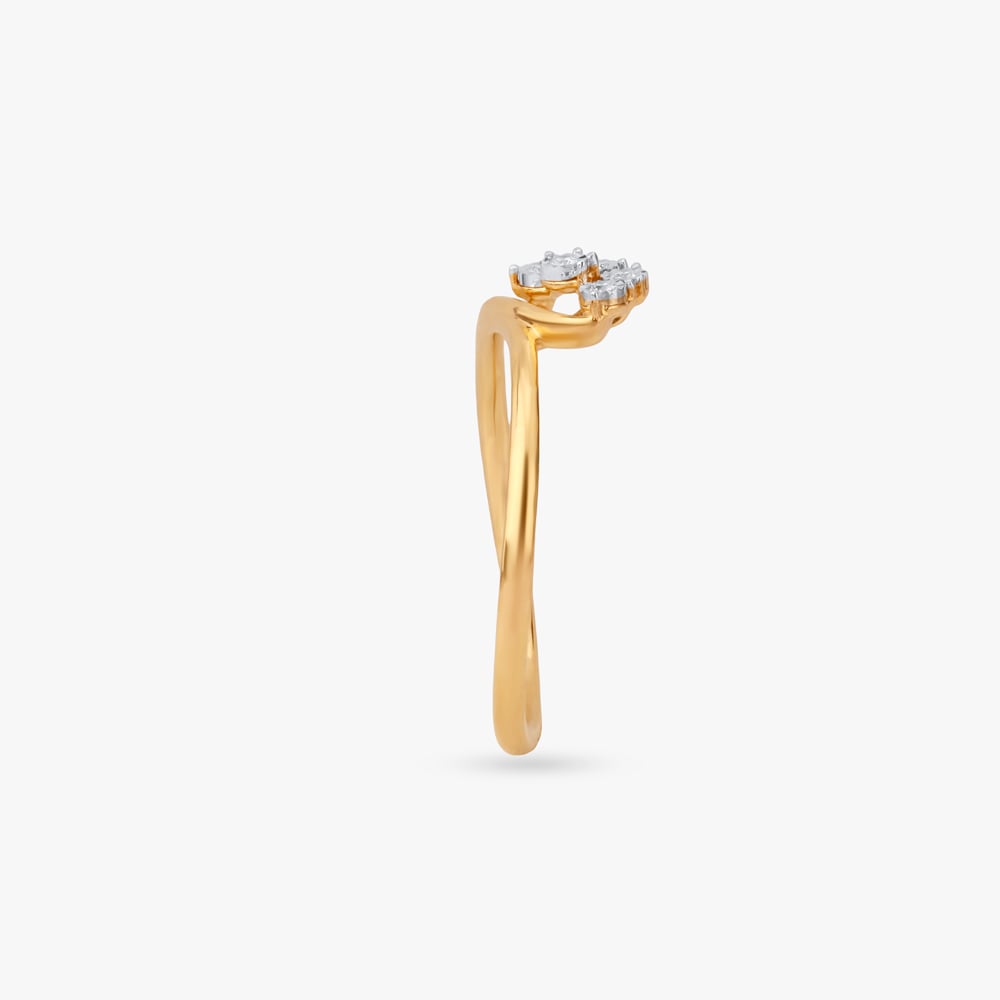 Petal Arc Diamond Ring,,hi-res image number null