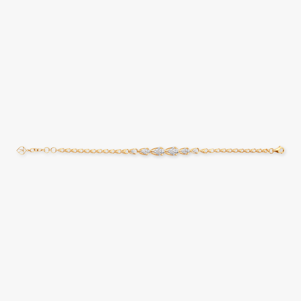 Chevron Spark Diamond Bracelet,,hi-res image number null