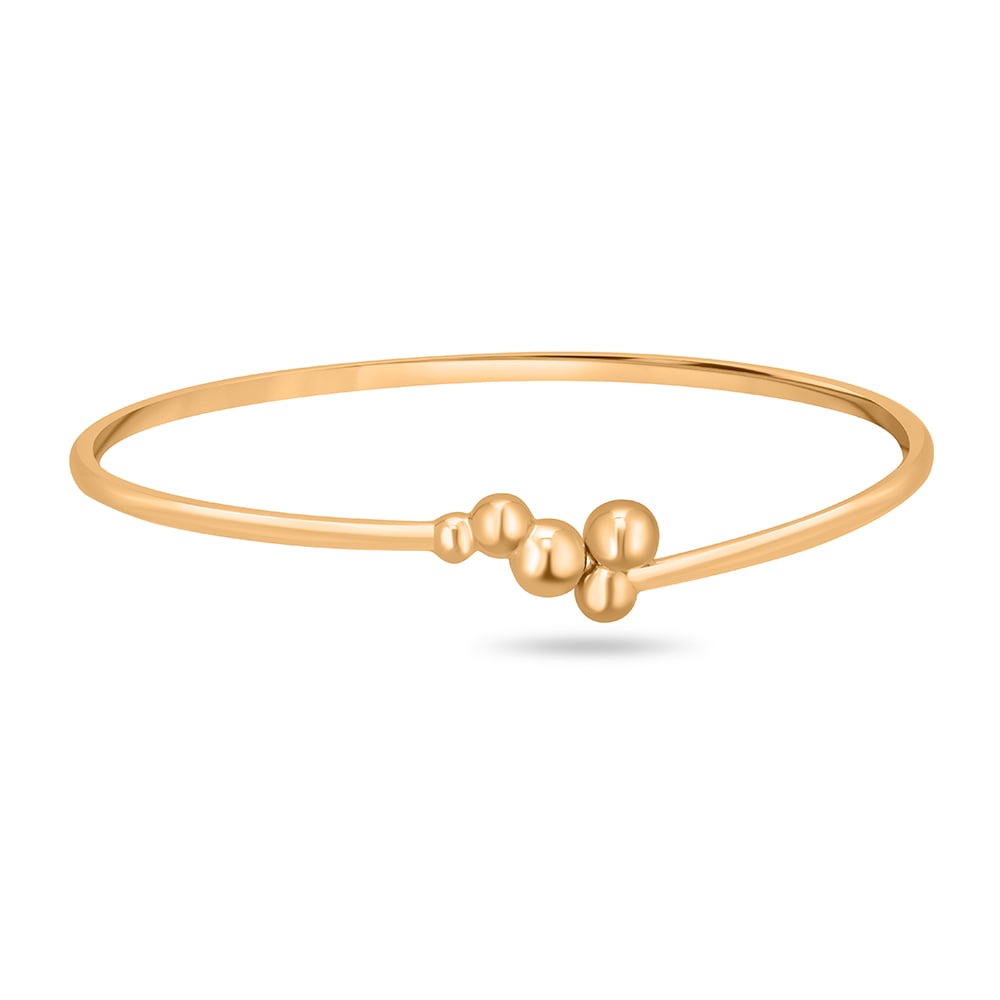 Mamma Mia 14KT Yellow Gold Adorable Dainty Bangle,,hi-res image number null