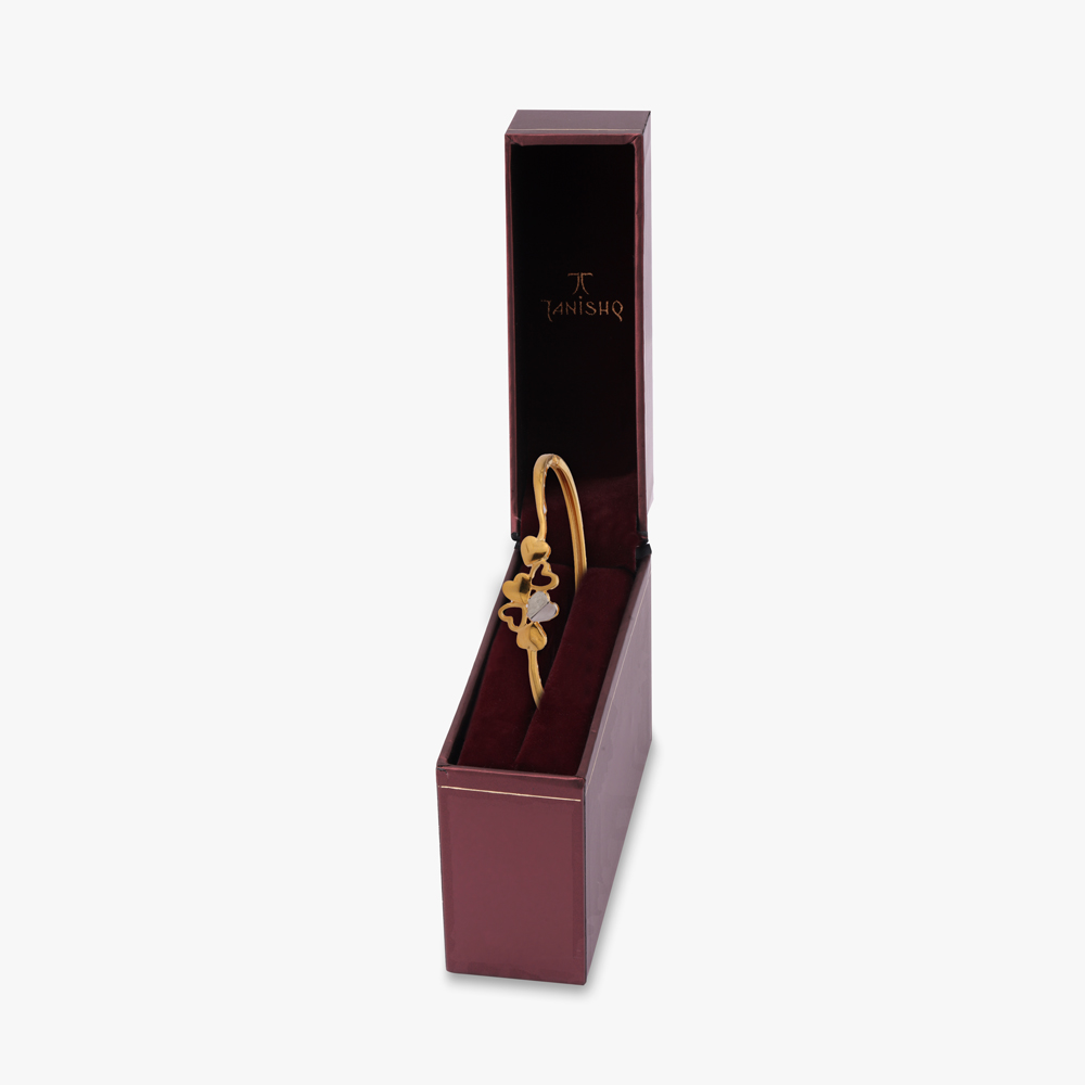 Golden Symphony of Hearts Bangle,,hi-res image number null