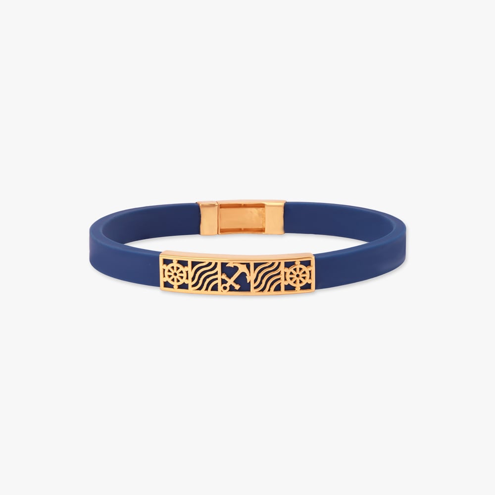 

Nautical Spirit Gold Bracelet For Men