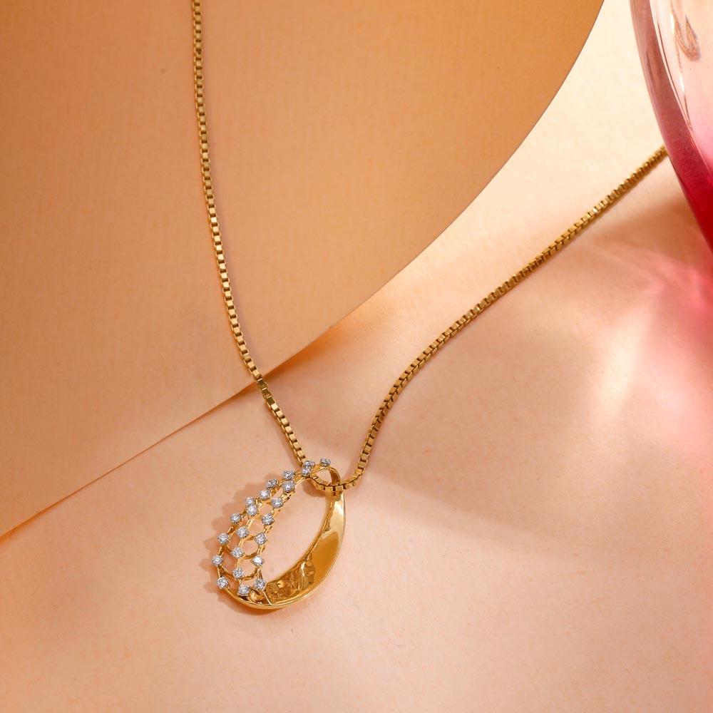 Pinwheel Diamond Pendant,,hi-res image number null