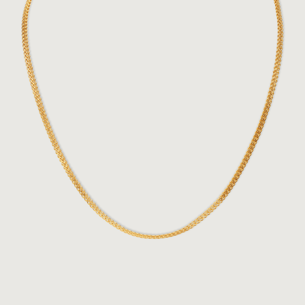 Twisted Rope 22 Kt Gold Chain,,hi-res image number null