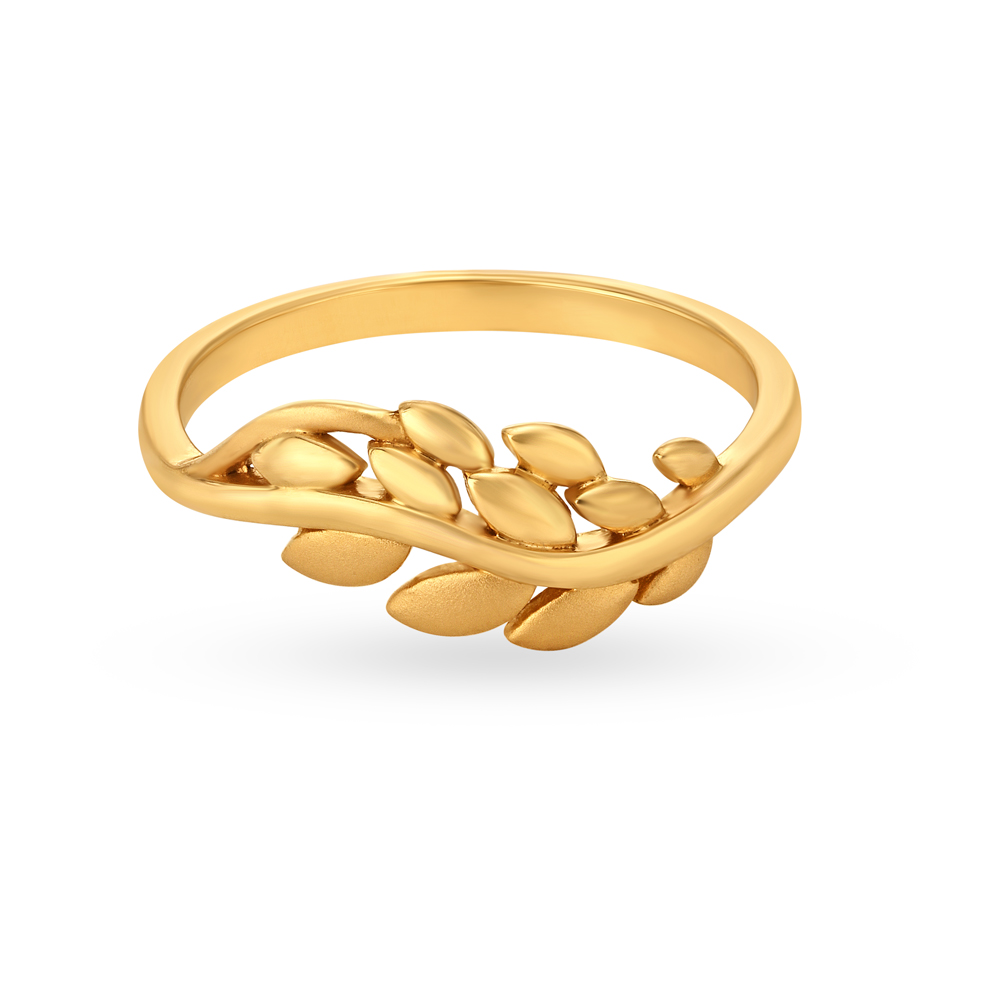 Surreal Leaf Ring,,hi-res image number null