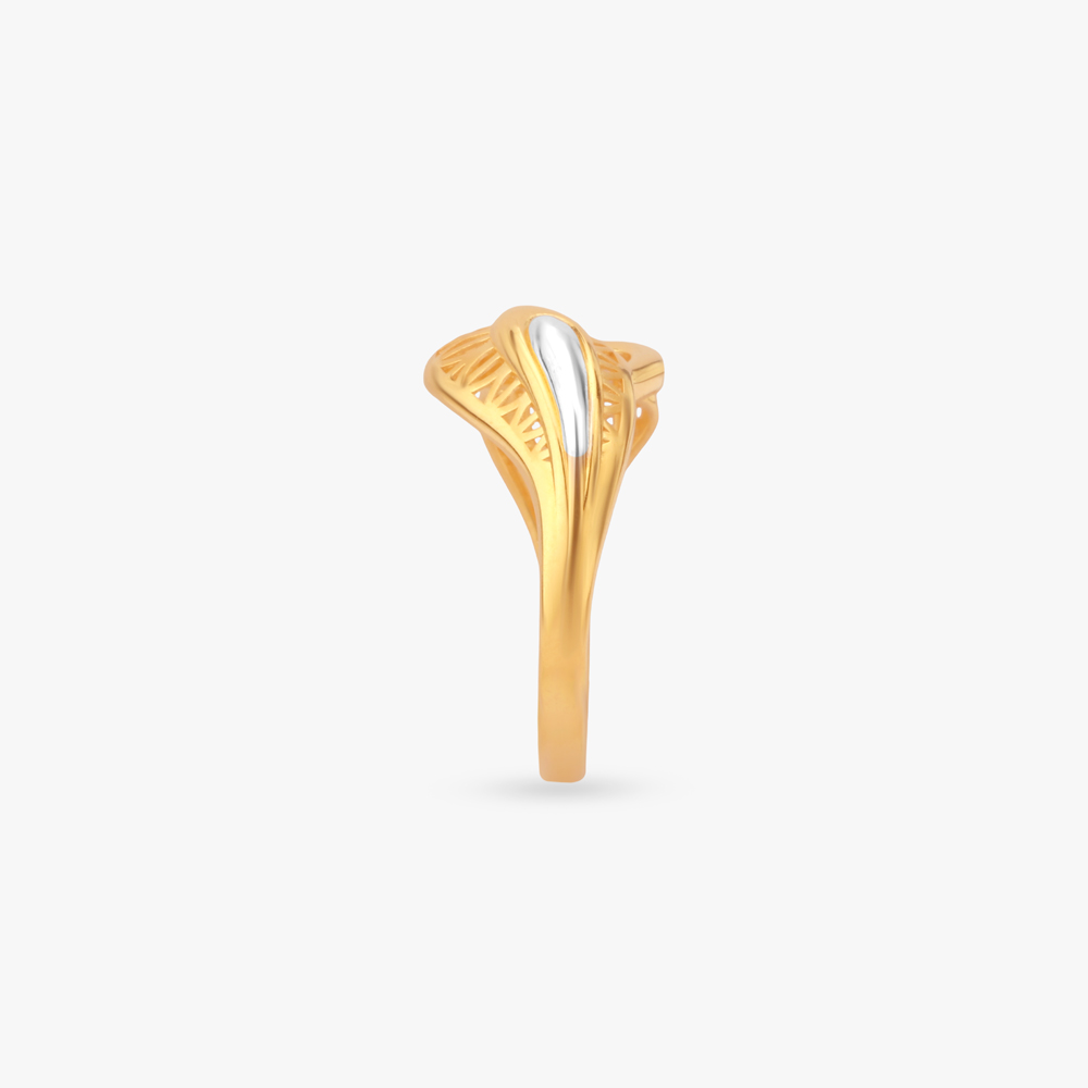 Twilight Weave Gold Ring,,hi-res image number null