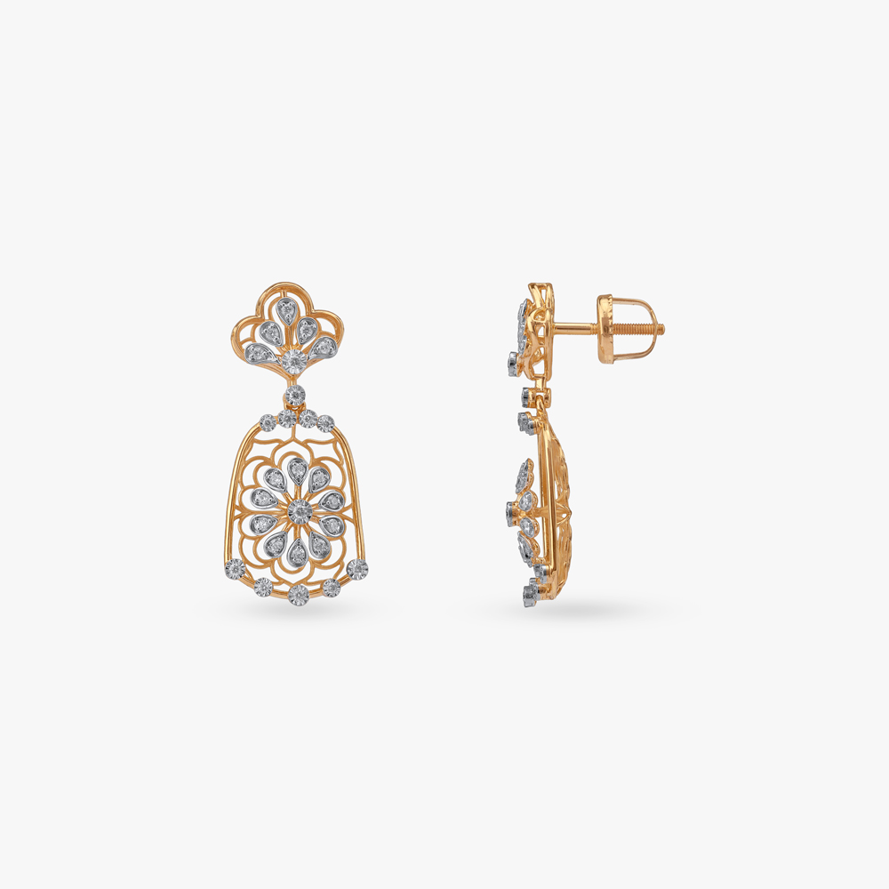 Laced Reverie Diamond Necklace Set,,hi-res image number null