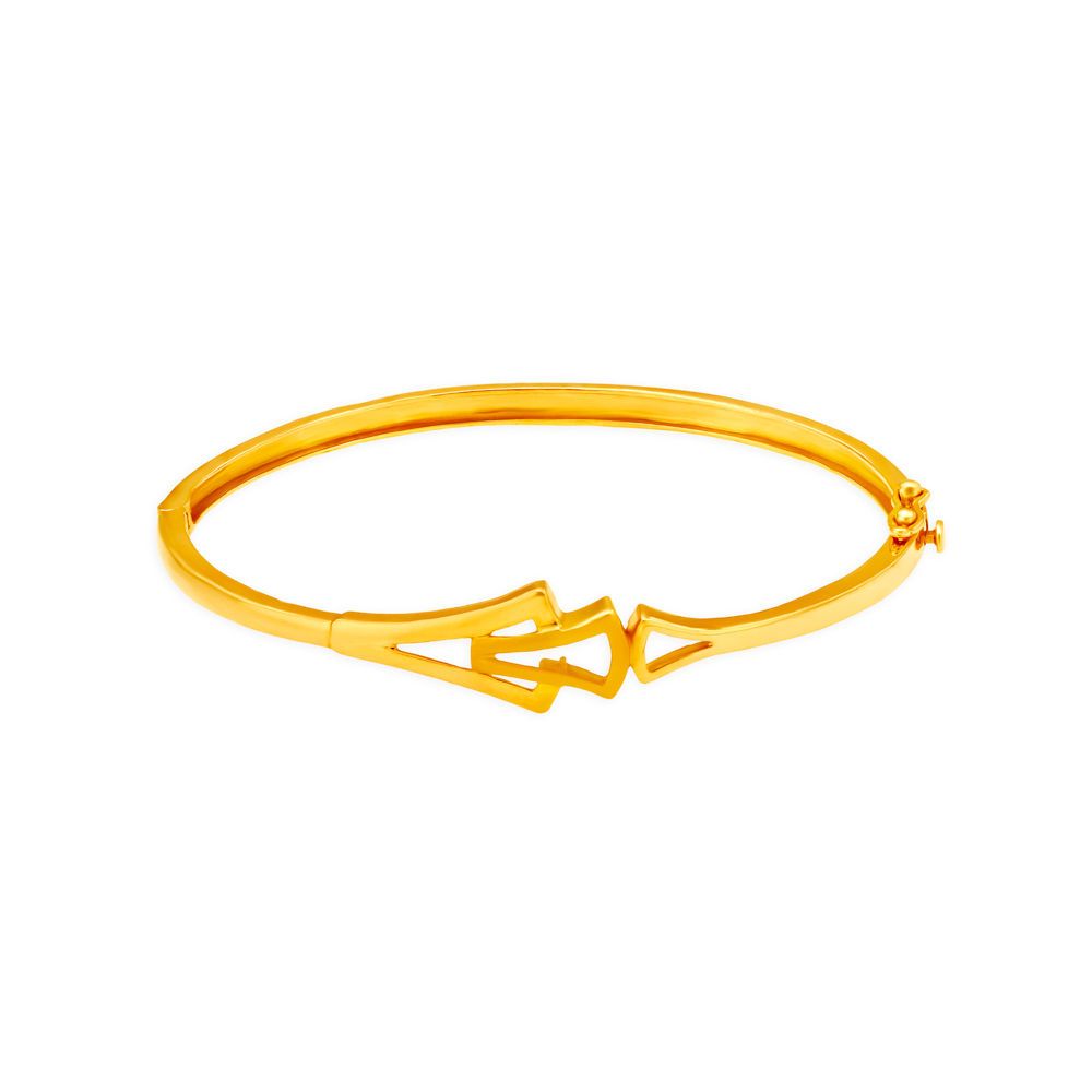 Sleek Dainty Gold Bangle,,hi-res image number null
