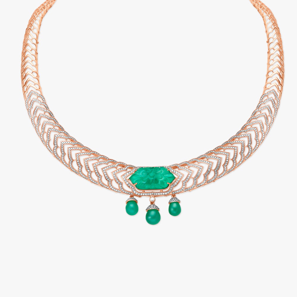 Verdant Grandeur Necklace Set,,hi-res image number null